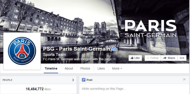 paris st. germain auf facebook